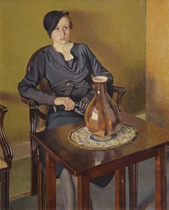 Frau mit einer Vase, ca. 1929