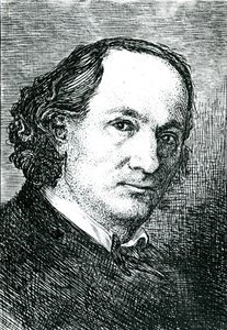Charles Baudelaire (1821-67) von Felix (after) Bracquemond
