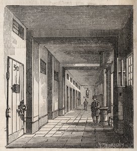 Paris - Gefängnis La Petite Roquette (Gefängnis für Frauen und Jugendliche) von Felix (after) Thorigny