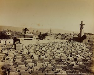 Album „Damas et Baalbek“: Mohammeds Familienfriedhof in Damaskus