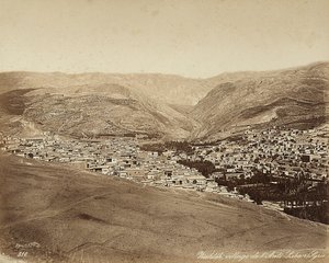 Panoramablick auf Zahleh, Syrien