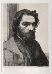 Alphonse Legros von Felix Bracquemond