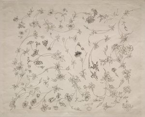 Blumendesigns für Teller und Ränder Nr. 14, 1872
