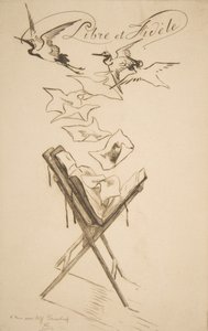 Libre et Fidèle, 1878 von Felix Bracquemond