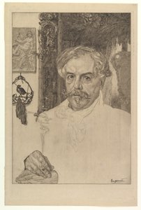 Porträt von Edmond de Goncourt (1881)
