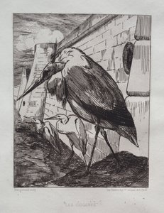 Die Störche von Felix Bracquemond