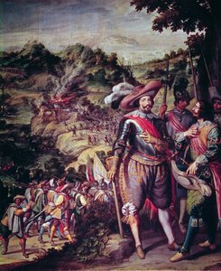 Rückeroberung der Insel San Cristobal im Jahr 1634