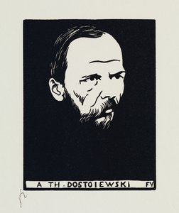 A. Th. Dostoiewski, 1895 von Felix Edouard Vallotton