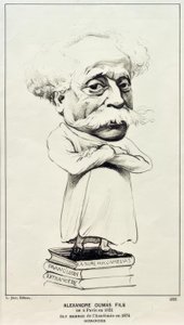 Alexandre Dumas Sohn von Felix Edouard Vallotton