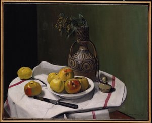 Äpfel und eine marokkanische Vase, 1914 von Felix Edouard Vallotton