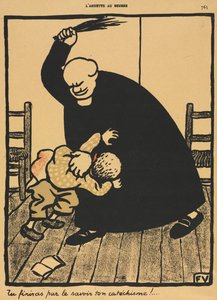 Crimes and Punishments VIII, 765: Youll learn... von Felix Edouard Vallotton