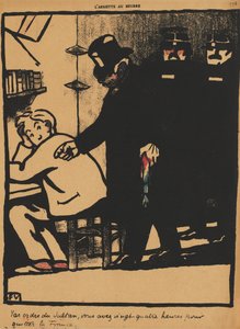 Verbrechen und Strafen XXI, 778: Auf Befehl des Sultans von Felix Edouard Vallotton
