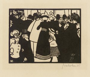 Weltausstellung 1900 von Felix Edouard Vallotton