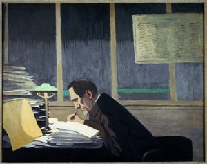Felix Feneon bei der Revue Blanche von Felix Edouard Vallotton