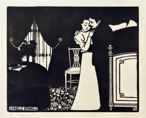 Die schöne Nadel von Felix Edouard Vallotton