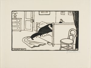 Mörder von Felix Edouard Vallotton