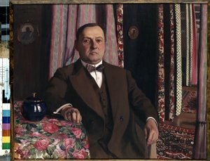 Porträt des Kunstsammlers Georges Haasen von Felix Edouard Vallotton