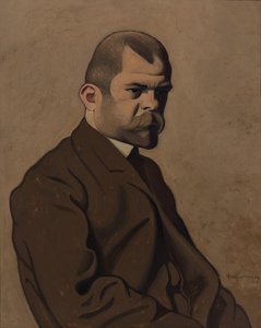 Porträt von Ambroise Vollard 1865-1939, 1902 von Felix Edouard Vallotton