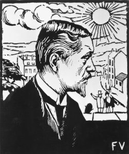 Selbstbildnis von Felix Edouard Vallotton
