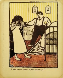 Hat deine Mutter das nicht durchgehen lassen? von Felix Edouard Vallotton