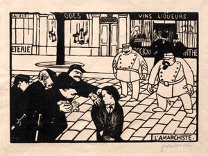 Der Anarchist von Felix Edouard Vallotton