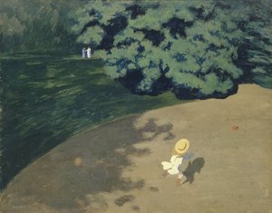 Der Ball, 1899 von Felix Edouard Vallotton
