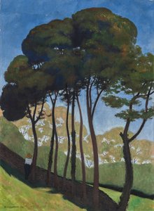 Die großen Bäume, um Honfleur, ca. 1909