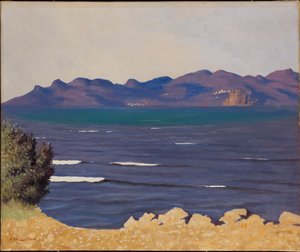 Das Esterel und die Bucht von Cannes, 1925