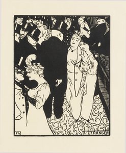 Der Fremde von Felix Edouard Vallotton