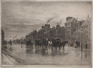 Ein Wintermorgen am Quai de l