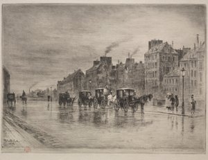 Ein Wintermorgen am Quai de l
