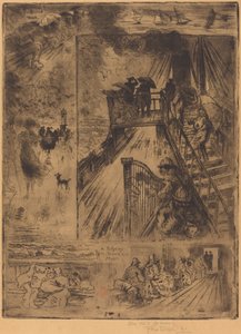 La Traversée von Felix Hilaire Buhot