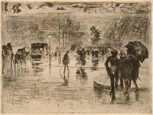 Die Rückkehr der Künstler, 1877