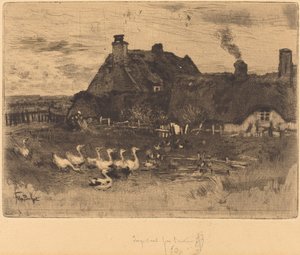 Die kleinen Strohhütten, 1878