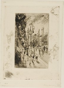 Nationalfeiertag von Felix Hilaire Buhot
