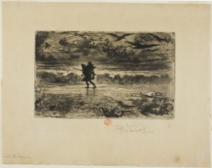 Der Maler von Seestücken von Felix Hilaire Buhot