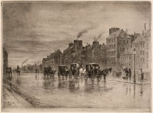 Ein Wintermorgen am Quai de l