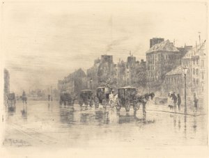 Wintermorgen am Quai de l