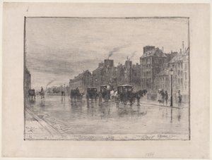 Wintermorgen am Quai de l