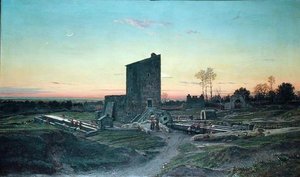 Römische Landschaft oder, Das Waschhaus von Albano