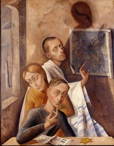 Selbstporträt im Versteck, 1944