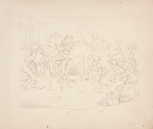 Die Legende von Sleepy Hollow, Blatt 1 von 6 von Felix O. C. Darley