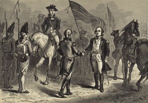 General Lincoln empfängt Cornwallis