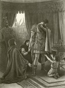 Coriolanus. Akt V, Szene III von Felix Octavius Carr Darley