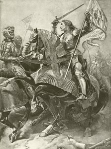 Erster Teil König Heinrich VI. Akt I, Szene V von Felix Octavius Carr Darley
