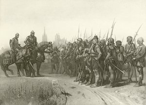 Erster Teil von König Heinrich IV. Akt IV, Szene II (Gravur) von Felix Octavius Carr Darley