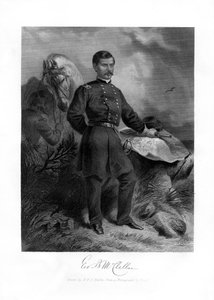 General GB McClellan, amerikanischer Bürgerkriegsgeneral, 1862-1867