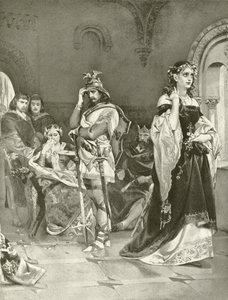 Hamlet. Akt IV, Szene V (Gravur) von Felix Octavius Carr Darley