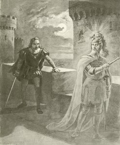 Hamlet. Akt I, Szene V von Felix Octavius Carr Darley