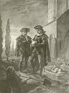 Hamlet. Akt V, Szene I von Felix Octavius Carr Darley